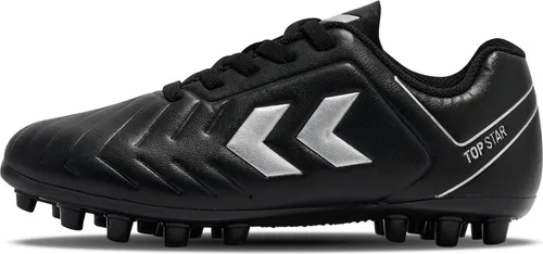 hummel TOP Star M.G. LC 2.0 JR, Kinder Sportschuhe, Schwarz, Größe 28 - Bequeme und rutschfeste Sportschuhe für Kinder, ideal für den täglichen Einsatz und sportliche Aktivitäten.