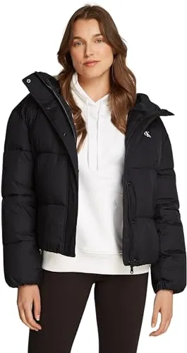 Calvin Klein Damen Jacke Schwarz Größe M von Calvin Klein