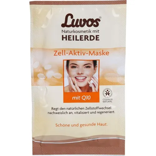 LUVOS Heilerde Zell-Aktiv-Maske 15 ml - Naturkosmetik für strahlende Haut - Arzneimittel zur Hautpflege mit heilender Heilerde, ideal zur Regeneration und Verbesserung des Hautbildes.