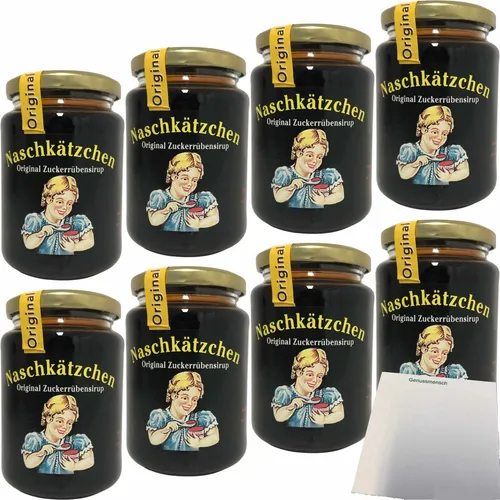 Naschkätzchen Zuckerrübensirup VPE 8x450g Glas usy Block