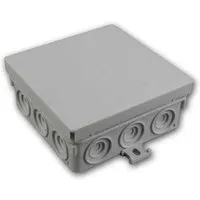 EGB Abzweigkasten IP55 Grau 100x100x42mm Feuchtraum