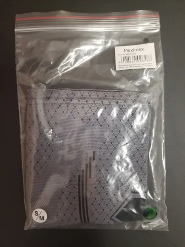 Kniebandage mit Kaffeefasern, Größe S/M