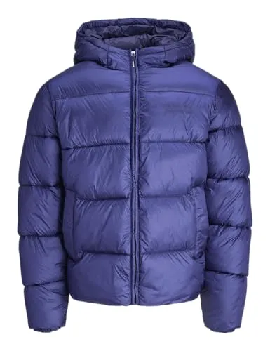 Jack & Jones Norre Steppjacke - Funktionsjacke für Herren, wasserabweisend und ideal für kalte Wintertage mit atmungsaktivem Material und praktischen Eingrifftaschen.