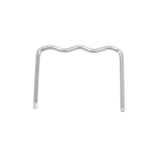 Keenso Auto Stoßstange Kunstoffschweißgerät Reparatur Set, 100 Stk. 0,8mm Auto Stoßstange Kunststoff Schweißen Heftklammern für Kunststoffreparatur/Schweißen (