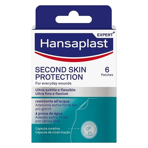 SECOND SKIN PROTECTION Cerotti Hansaplast 6 Pezzi