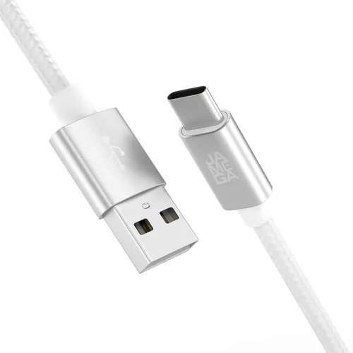 USB C Datenkabel SCHNELL Ladekabel Kabel für Samsung Galaxy Huawei - Weiß