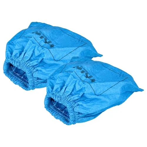 vhbw 2X Textilfilter kompatibel mit Lidl Parkside PWD 20 A1 - IAN 346106 Staubsauger, Nass-/Trockensauger - Stoffbeutel, Abwaschbar Blau