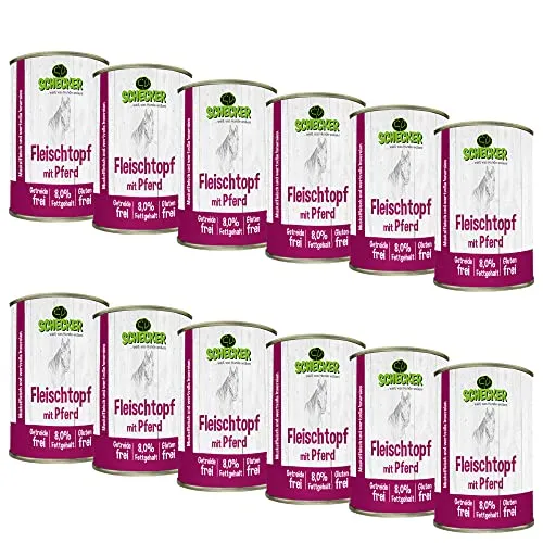 Schecker Fleischtopf mit Pferd 12 x 410g von Schecker