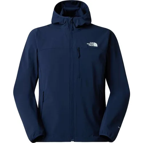 THE NORTH FACE Herren Jacke M NIMBLE HOODIE 2 - Atmungsaktive Softshelljacke mit WindWall™-Technologie, ideal für Abenteuer im Freien. Hochelastisches Material sorgt für optimale Bewegungsfreiheit und Komfort.