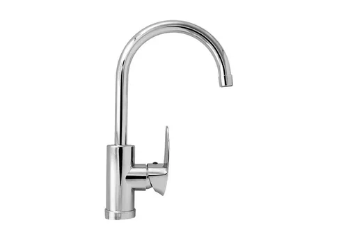 Küchenarmatur Einhebelmixer Stahl 201 – Chrom