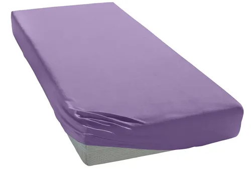 OTTO home Spannbettlaken BLACKBERRY in BASIC und PREMIUM Qualität, 100% Baumwolle, Jersey (110 g/m), Gummizug: rundum, (1 Stück), für hohe Matratzen bis 28 cm, Bettlaken, Spannbetttuch, pflegeleicht