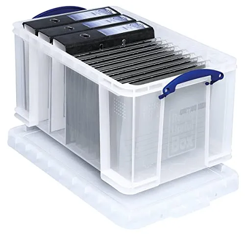 Really Useful Box Ablagebox 48 Liter transparent