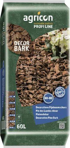 Agricon Pinienrinde Excellent 60 - 80 mm Körnung 60 L