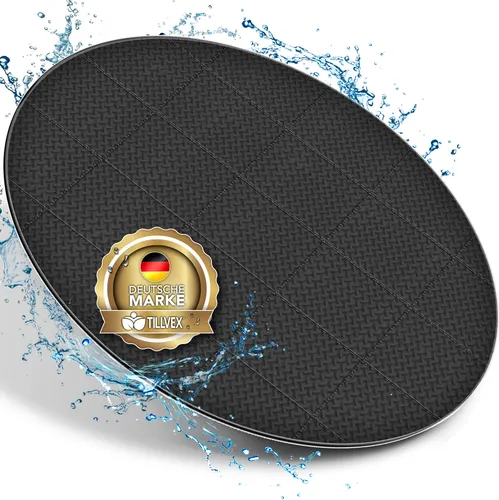 Produktbild tillvex® Whirlpool Unterlage rund 240cm Schwarz