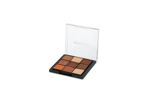 Newwell Lidschatten-Palette Palette - 9 Strahlende Farben Für Unendliche Make-Up Kreationen, 9 Farben