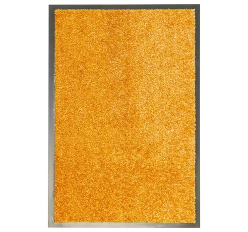 vidaXL Fußmatte Waschbar Orange 40x60 cm in orange von vidaXL