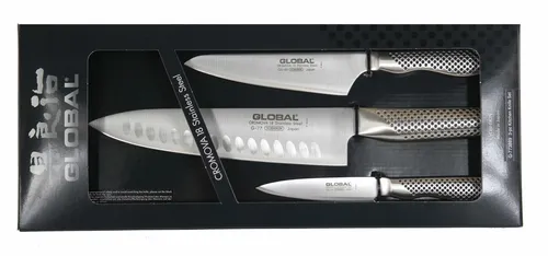 GLOBAL Kochmesser 3er Set