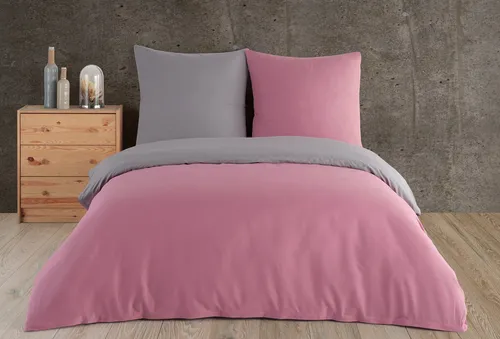 BUYMAX Bettwäsche 135x200 - 100% Baumwolle, 2-teilig mit Reißverschluss - Bettwäsche-Set 135x200 cm aus 100% Baumwolle, ÖKO-TEX zertifiziert und pflegeleicht. Praktischer Reißverschluss für einfache Handhabung.