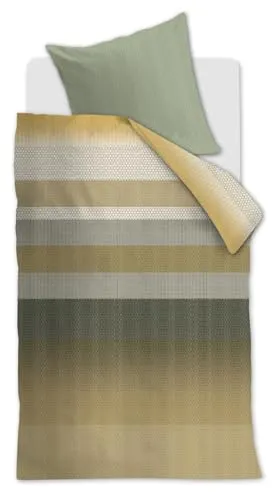 Beddinghouse Bettwäsche THEO Satin 155x220 cm - Bettwäsche aus 100% Baumwolle mit atmungsaktiven Eigenschaften, die auch nach häufigem Waschen ihren Farbglanz behält. Ideal für erholsame Nächte und ein stylisches Schlafzimmer.