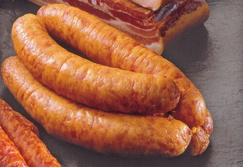 Ammerländer Kohlpinkel - Traditionelle Grützwurst für Grünkohl und Eintöpfe - Würste, herzhafte Kohlpinkel aus bestem Schweinefleisch, ideal für Grünkohl und Eintöpfe, ohne chemische Zusätze für puren Genuss.