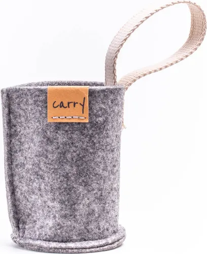 Carry Schutzhülle Sleeve 0,4l Grau, grau