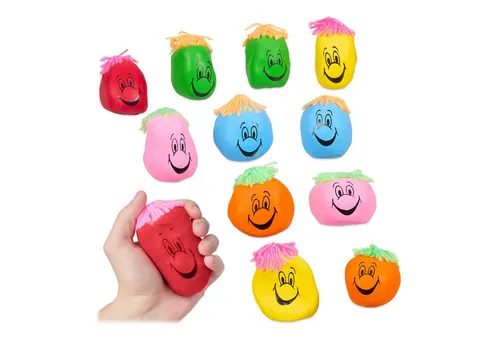 relaxdays Physioball Stressbälle 8 cm 12er Set (12-St., 12erSet)