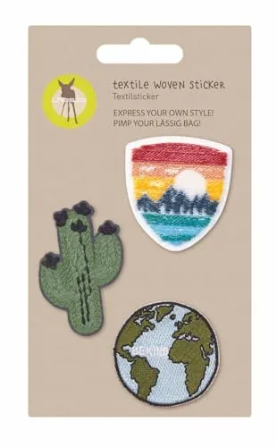 LÄSSIG Textilsticker selbstklebend