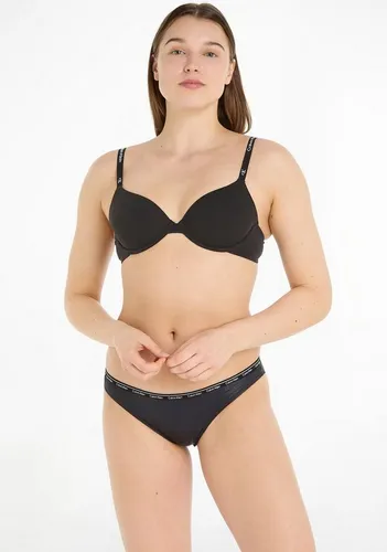 Calvin Klein Underwear Bügel-BH LIGHTLY LINED DEMI mit Logoschriftzügen am Träger