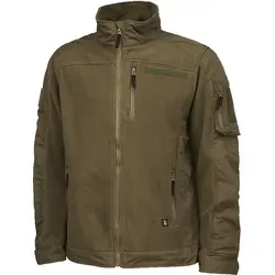 Brandit Fleece Ripstop Jacket - Olive 4XL - Funktionsjacke aus robustem, wasserabweisendem Ripstop-Material mit warmem Fleece-Innenfutter und praktischen Taschen für optimale Funktionalität.