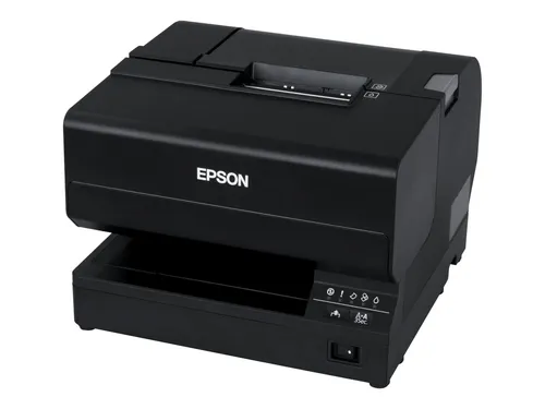 Epson TM-J7700 Belegdrucker - Etikettendrucker mit Cutter und hoher Druckgeschwindigkeit von bis zu 98 mm/Sek., ideal für den Einsatz in Gastronomie und Einzelhandel.