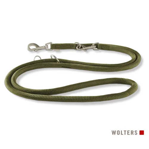 Wolters Hundeleine K2-Tauprogramm olive - Hochwertige Hundeleine aus robustem Tau, ideal für aktive Hunde und sichere Spaziergänge in stilvollem Oliveton.