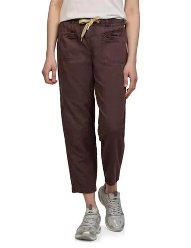 Street One Studio Tapered Leg Hose Mahogany Brown 36