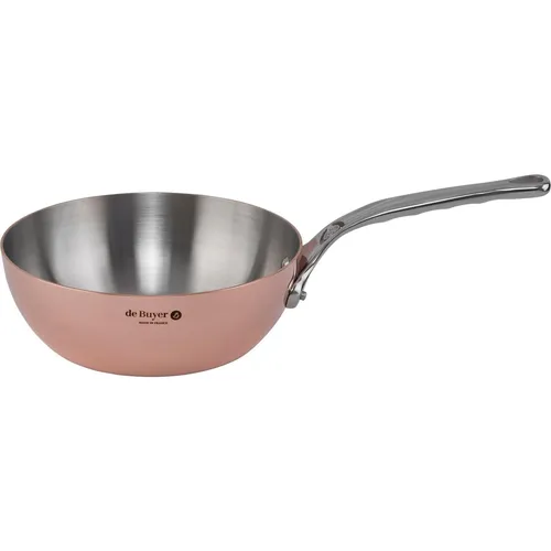 de Buyer PRIMA MATERA Konische Sauteuse aus Kupfer in kupfer von de Buyer