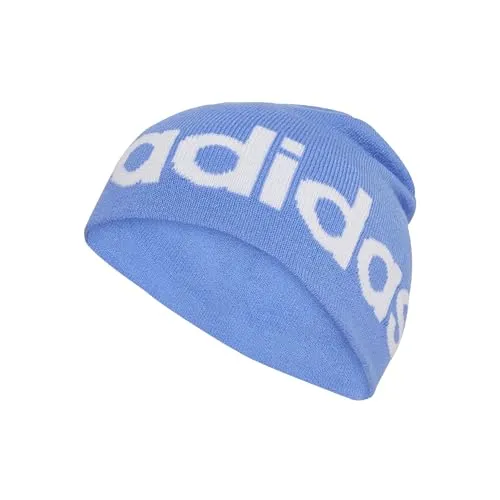 adidas Performance Fleecemütze Daily Beanie blau - Mütze für Jugendliche aus 96% Polyacryl, ideal für kalte Tage, pflegeleicht und maschinenwaschbar.
