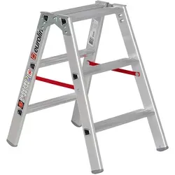 Euroline Alu-Stufenstehleiter Nr. 20577 2x3