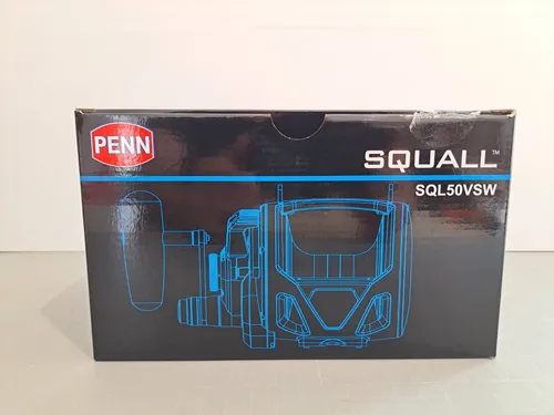 PENN Squall Lever Drag 2 Speed 50VSW Multirolle von Penn