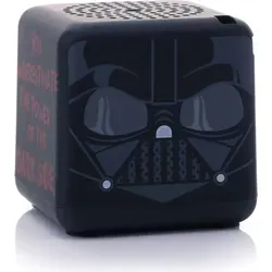 Bitty Boomers Star Wars Darth Vader – Mini Bluetooth-Lautsprecher - Kompakter Bluetooth-Lautsprecher im Würfel-Design für unterwegs. Genießen Sie über 4 Stunden Musikgenuss mit einem einzigen Ladeprozess. Perfekt für jedes Abenteuer!