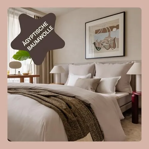 Bettwäsche Beige von Amqua