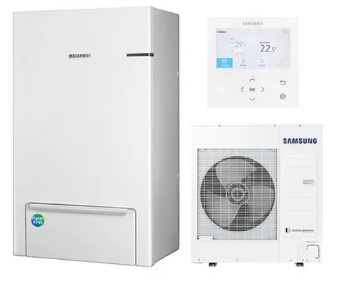 SAMSUNG | Luft-Wasser-Wärmepumpe WPLW-Split-9-WT-3 | 9 kW von Samsung