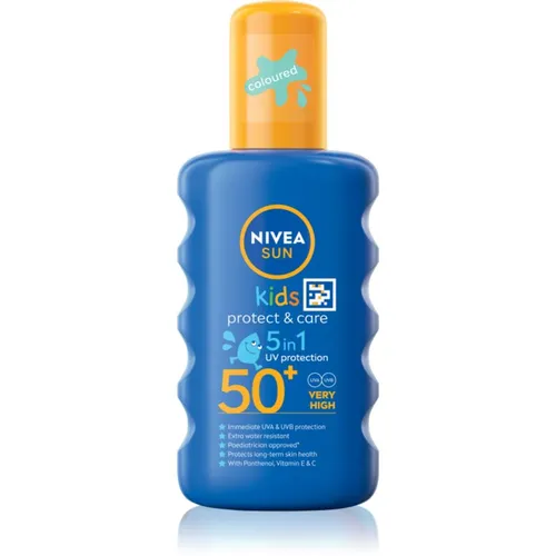 Nivea Sun Kids buntes Bräunungsspray für Kinder SPF 50+ 200 ml