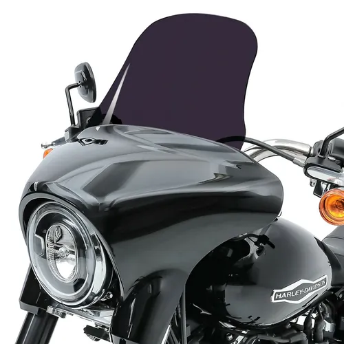 Craftride Motorradhelm-Visier Windschild für Harley Davidson Sport Glide 18-25