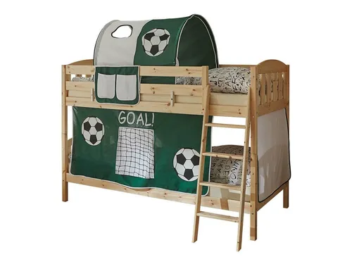 TiCAA Etagenbett Erni Country-V Kiefer Natur - Entdecken Sie das Etagenbett