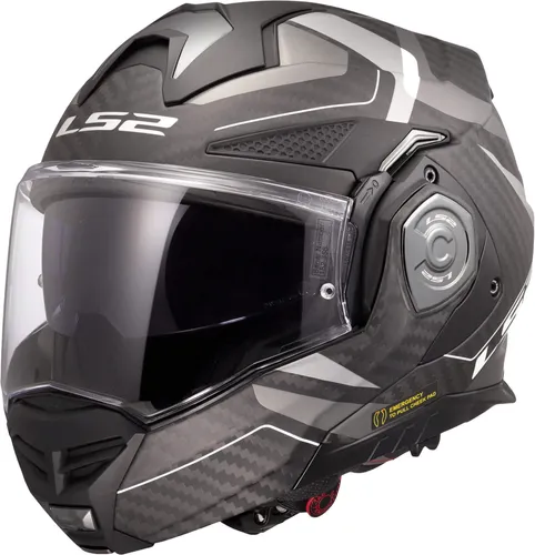 LS2 Motorradhelm FF901 Advant X Carbon Horizon Klapphelm