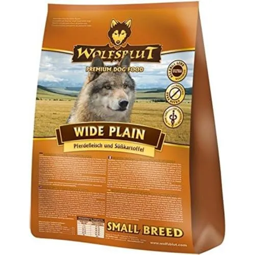 Wolfsblut Wide Plain Small Breed 7,5 kg - Hundefutter ohne Getreide für kleine Rassen, reich an schmackhaftem Pferdefleisch und natürlichen Superfoods für eine artgerechte Ernährung und optimale Gesundheit.