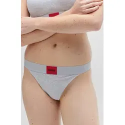 HUGO String RED LABEL mit Logo auf dem elastischen Bund grau M (38)