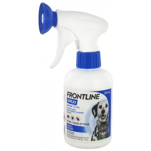 Produktbild Frontline Anti-Parasiten Spray 250 ml für Hunde und Katzen