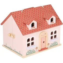 Woet Puppenhaus mit Möbeln