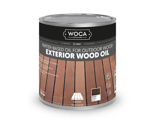WOCA Holzöl Woca Exterior Wood Oil Walnuss 750 ml