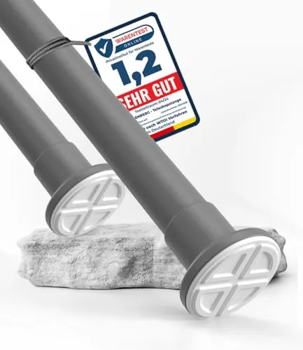 Gardinen- & Vorhangstangen Grau von MEISENBERG