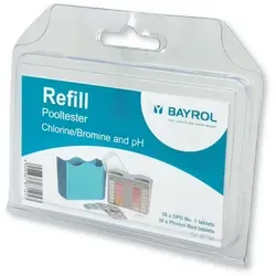 Bayrol Pool-Tester Nachfüllpackung Chlor/Brom/pH von BAYROL
